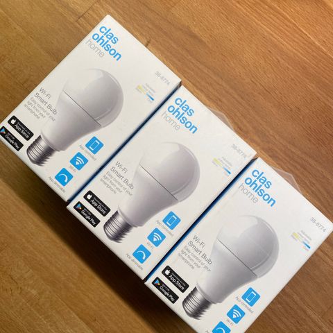 Clas Ohlson smart bulb