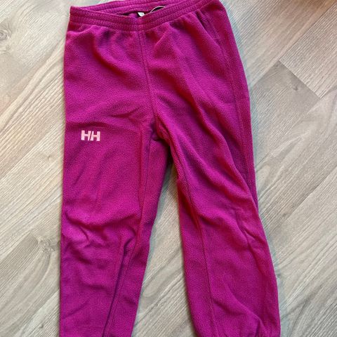 Helly Hansen fleecebukse str 104