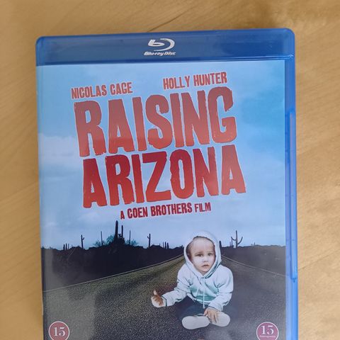 Raising Arizona- Blu-Ray- Veldig Sjelden blu-ray!