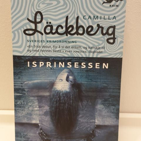 Bok " Isprinsessen" av Camilla Läckberg