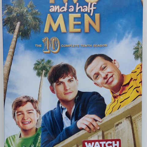 Forseglet "Two and a half men - season 10" DVD (sone 1/amerikansk)