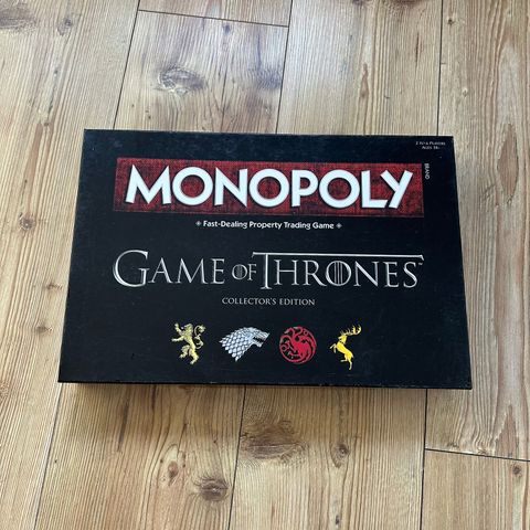 MONOPOL GAME OF THRONES  Collector’s Edition  - Komplett !