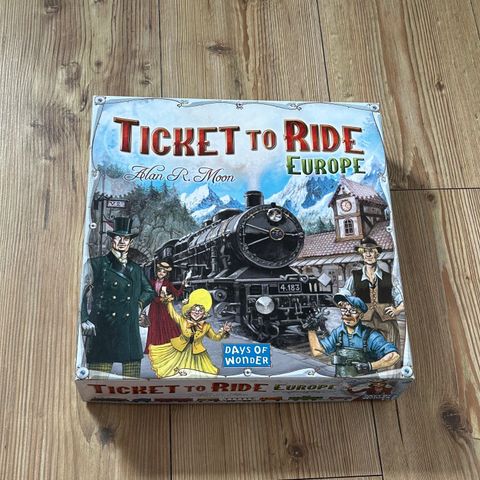 Ticket to Ride EUROPE (I utmerket stand)