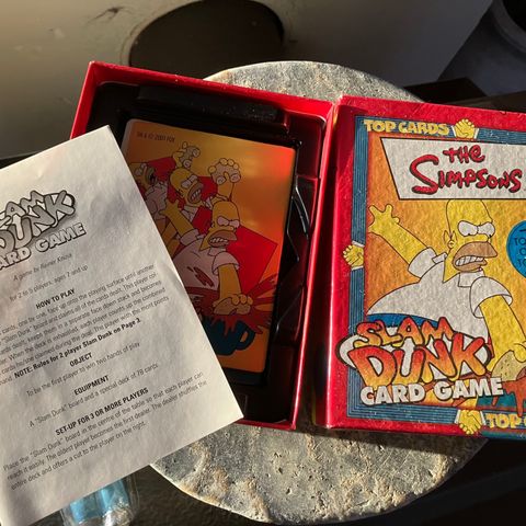 The Simpsons kortspill