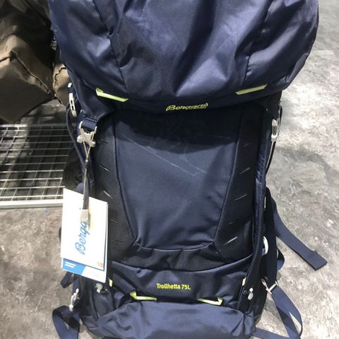 bergans sekk trollhetta back backpack 75 L !