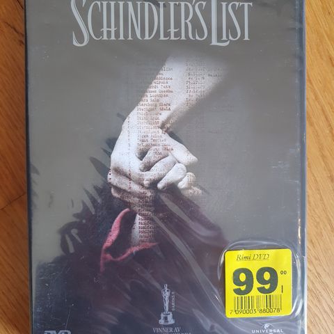 SCHINDLER'S LIST.   I PLAST