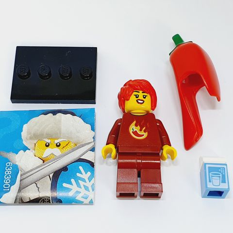 LEGO Chili Costume Fan | CMF Series 22 (col22-2)