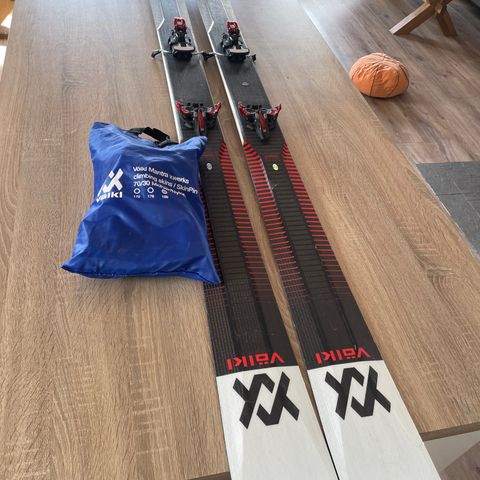 Super lette carbon topptur ski Völki