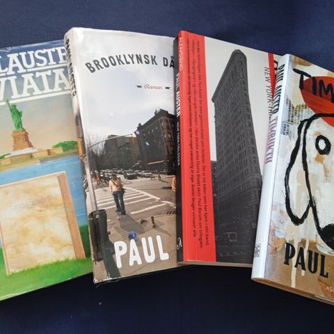 Bøker av Paul Auster (1947-2024)