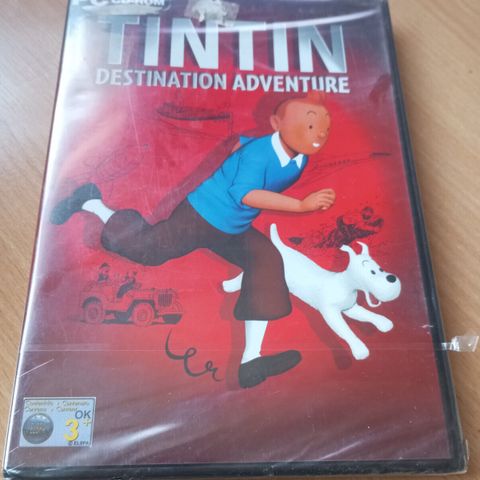 Tintin: Destination Adventure PC sjelden i plast