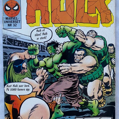 Hulk nr 8 1985 Bud ønskes