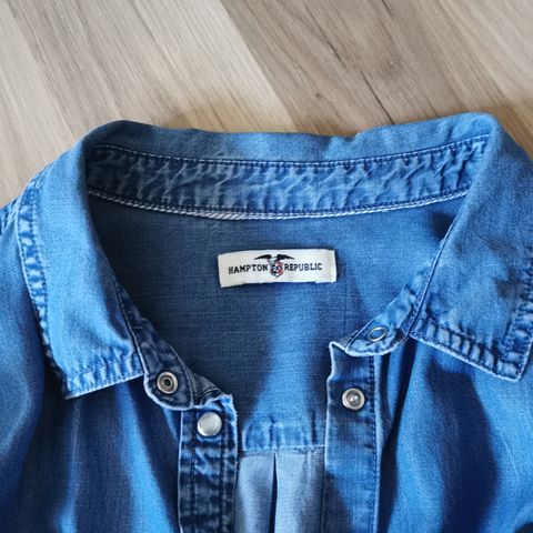 Jeans skjorte L