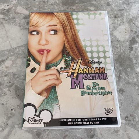 Hannah Montana En Stjernes Hemmelighet DVD