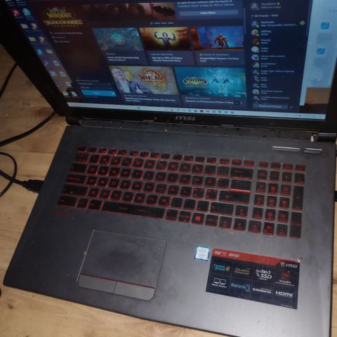 Msi Gaming laptop