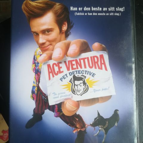 Ace Ventura Dvd tilsalgs