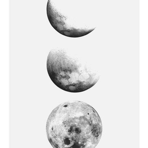 Poster, Månefaser