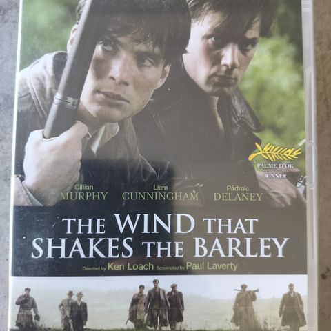 The Wind That shakes the Barley ( DVD) - Ny i plast - 2007 - 100 kr inkl frakt