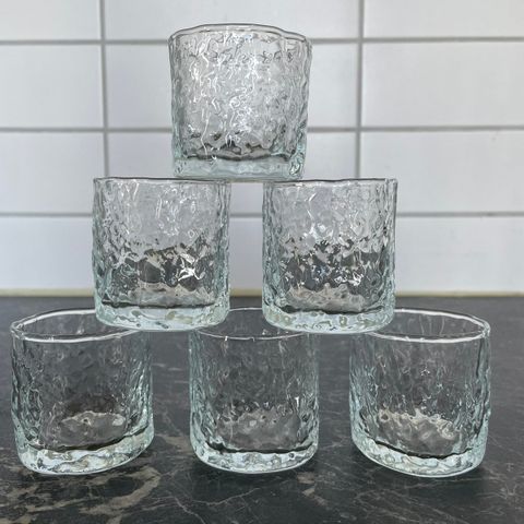 6 søte Retro Glass