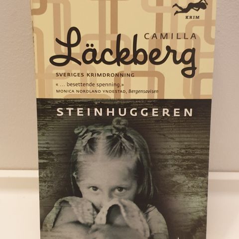 Bok"Steinhuggeren" av Camilla Läckberg