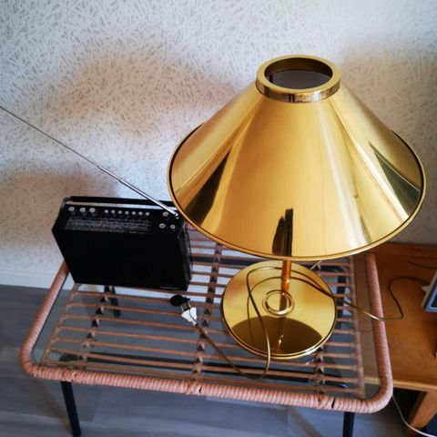 Vintage bordlampe fra Høvik Verk