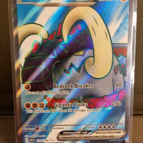 Great Tusk Ex #230 - Pokemon Scarlet & Violet