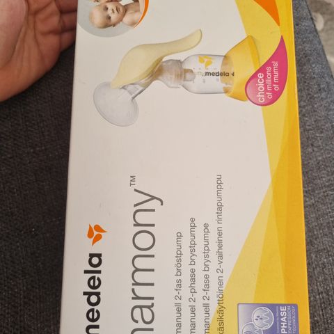 medela bryst manuell pumpe