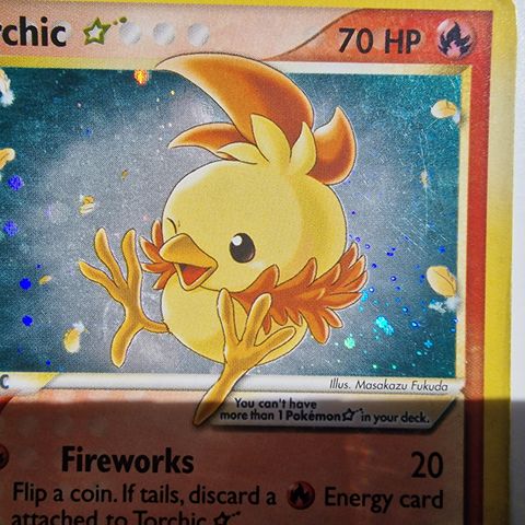 Torchic 108/109 Gold Star