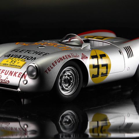 Porsche 550 - 1500 RS Spyder - Carrera Panamericana 1954 - AUTOart 1:18