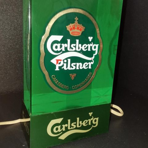 Carlsberg pilsner skilt m/lys