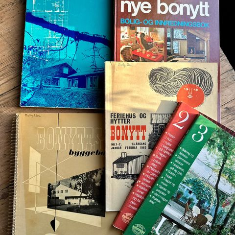 BONYTT / Div. Bøker/ Byggebok 1 & 3, Nye Bonytt, spesialnr m.m