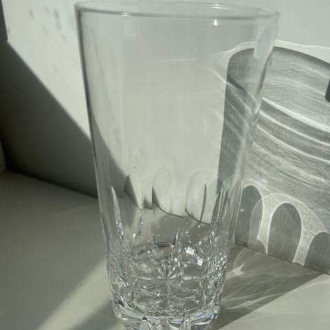 Hadeland longdrink glass i krystall? Høyde 13.5 cm