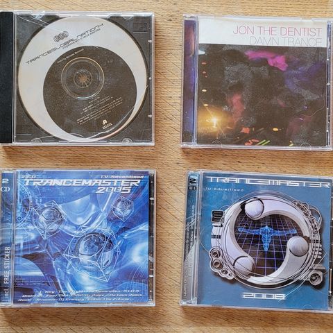 14 stk forskjellige Trance album CD