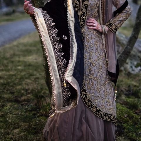 fest kjole indisk/pakistansk