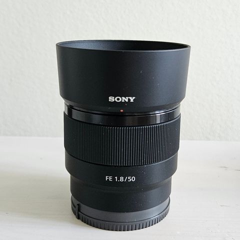 Sony 50mm f1.8 FE
