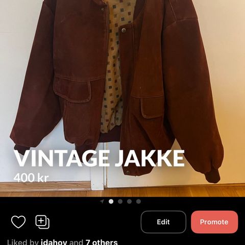 vintage jakke