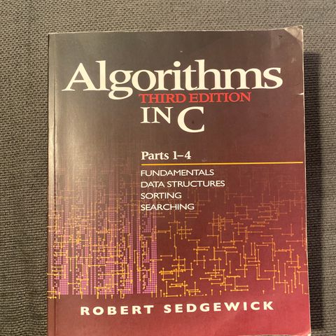 Algorithms in C third edition