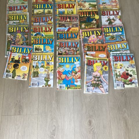 27 forseglete Billy blader