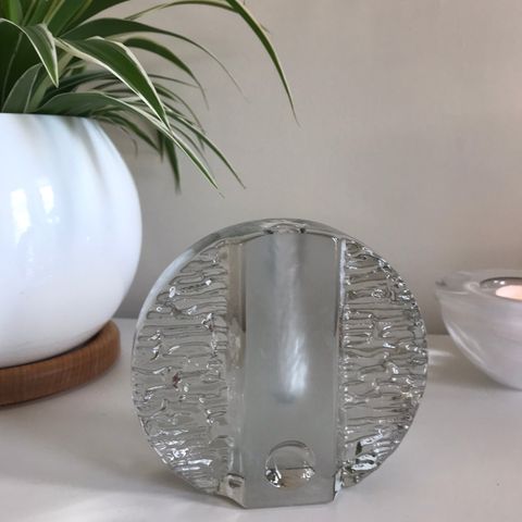 Solifleur vase fra Walther glass