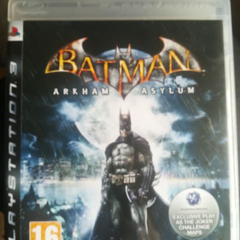 BatMan for Playstation3 tilsalgs
