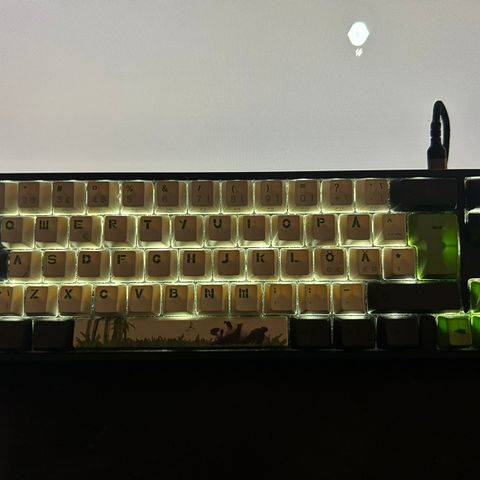 Ducky X Varmilo Miya-Pro PANDA TKL Mekanisk Tastaur