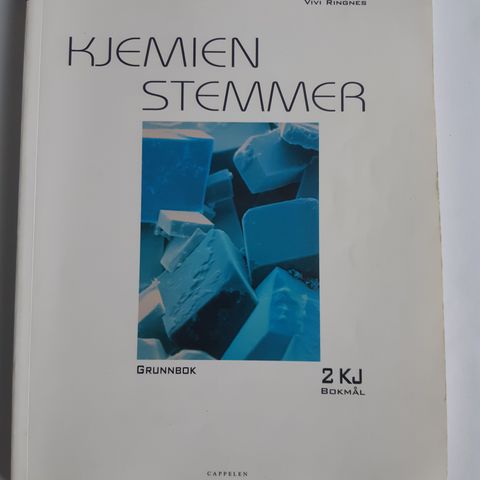 Kjemien stemmer, 2KJ, grunnbok