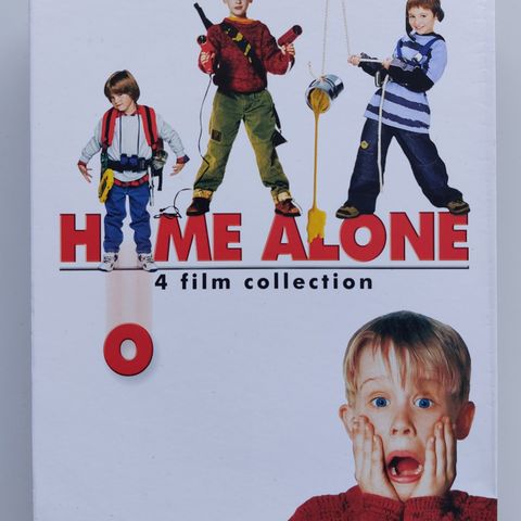 DVD-boks "Hjemme alene 1-4"