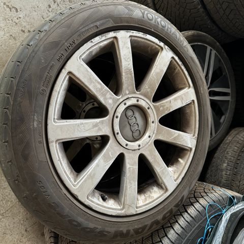 Audi a6 felger med sommerhjul