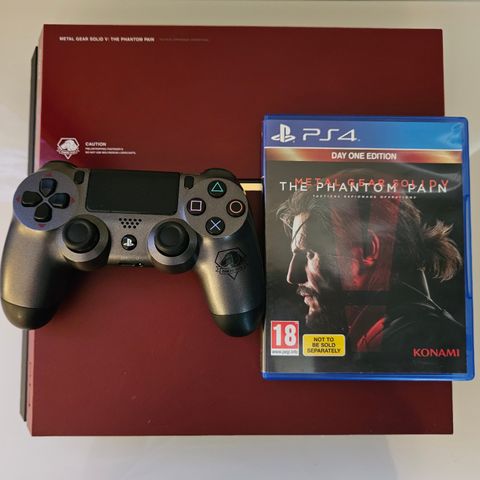 Playstation 4 Metal Gear Solid V Limited Edition