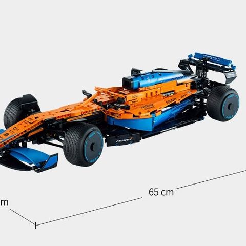 Uåpnet McLaren F1 byggesett