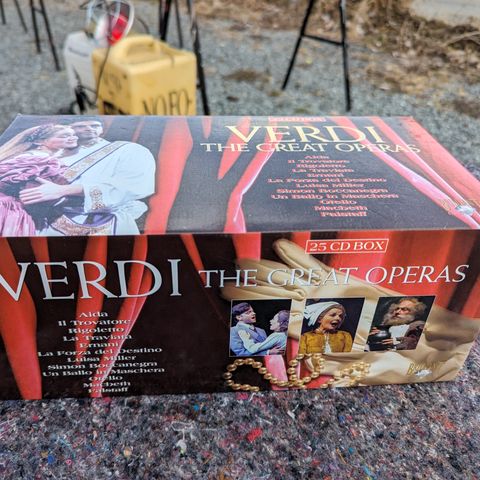 VERDI - The Great Operas (25 CD)