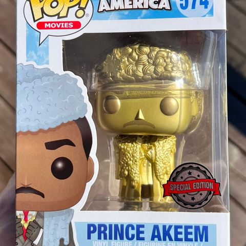 Funko Pop! Prince Akeem (Gold) | Coming To America (574)