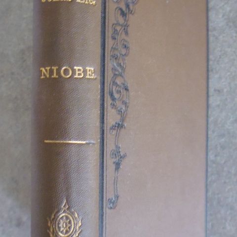 Jonas Lie: Niobe (førsteutgave i forlagsbind).