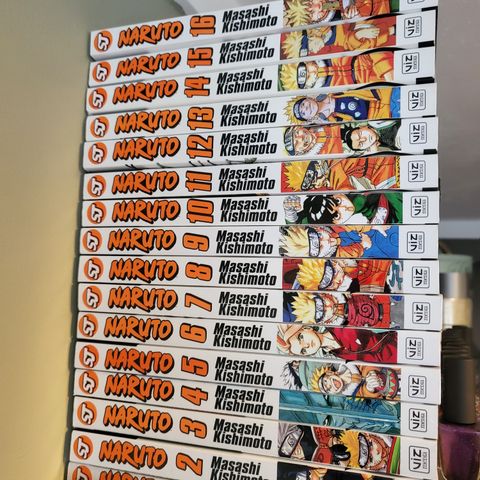 Naruto manga volum 1-27