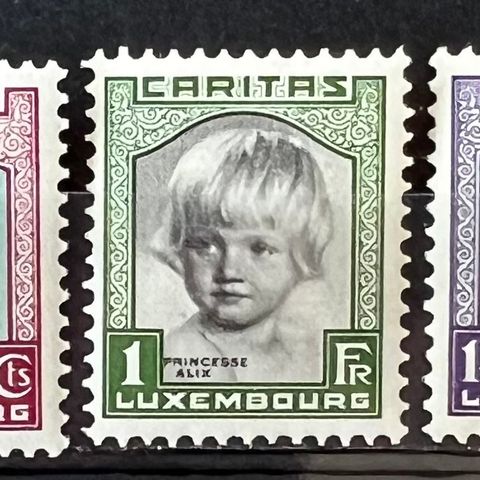 Luxembourg 1931 Caritas postfrisk